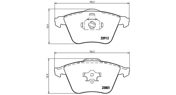 MAGNETI MARELLI Piduriklotsi komplekt,ketaspidur 363700424057